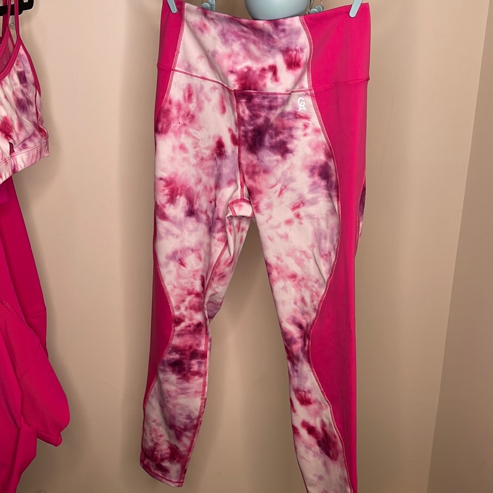 Good American Trippy High Waist Leggings
